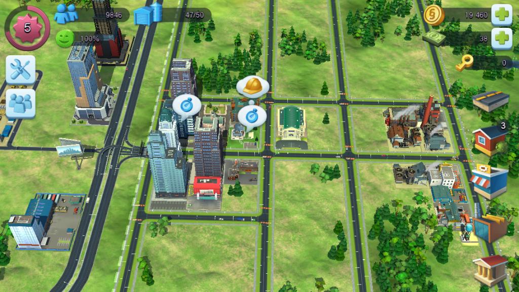 Simcity　BuildIt　序盤