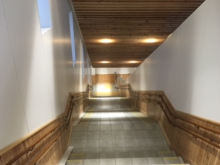 木古内駅の中