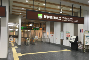 木古内駅　改札口